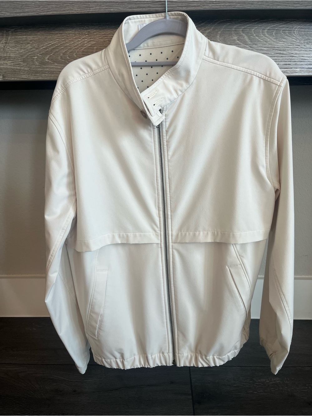 Mens Ashworth Tan Golf Jacket